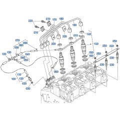 Nozzle Holder Assembly for Kubota ZD1211 Zero-Turn Mower