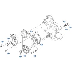 Pulley Assembly for Kubota ZD1211 Zero-Turn Mower