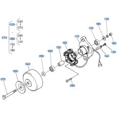 Dynamo Assembly for Kubota ZD1211 Zero-Turn Mower