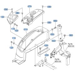 Fender (Right) Assembly for Kubota ZD1211 Zero-Turn Mower