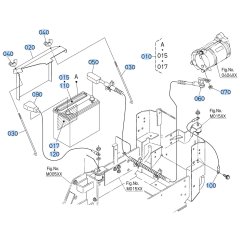 Battery Assembly for Kubota ZD1211-3 Zero-Turn Mower