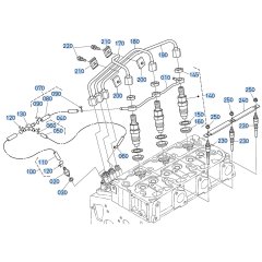 Nozzle Holder Assembly for Kubota ZD1211-3 Zero-Turn Mower