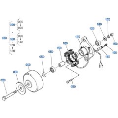 Dynamo Assembly for Kubota ZD1211-3 Zero-Turn Mower