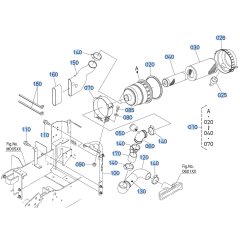 Air Cleaner Assembly for Kubota ZD1211-3 Zero-Turn Mower