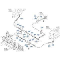 Fuel System Assembly for Kubota ZD1211-3 Zero-Turn Mower