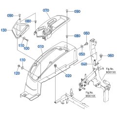 Fender (Right) Assembly for Kubota ZD1211-3 Zero-Turn Mower