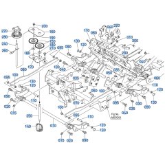 Lift Arm Assembly for Kubota ZD1211-3 Zero-Turn Mower