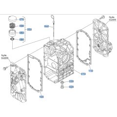 Transmission Case Assembly for Kubota ZD1211 Zero-Turn Mower