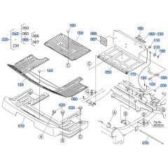 Step Assembly for Kubota ZD1211 Zero-Turn Mower