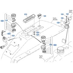 Instrument Panel Assembly for Kubota ZD18 Zero-Turn Mower