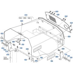 Bonnet Assembly for Kubota ZD18 Zero-Turn Mower