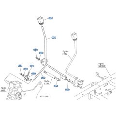 Lift Arm Assembly for Kubota ZD18 Zero-Turn Mower