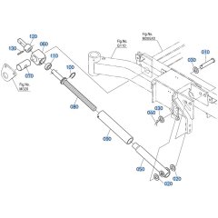 Lift Adjuster Assembly for Kubota ZD18 Zero-Turn Mower