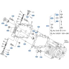 Hydrostatic Transmission Assembly -1 for Kubota ZD18 Zero-Turn Mower