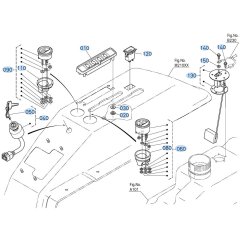 Instrument Panel Assembly for Kubota ZD21 Zero-Turn Mower