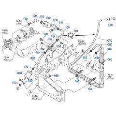 Fuel System Assembly for Kubota ZD21 Zero-Turn Mower