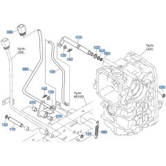 Gear Shift Lever Assembly for Kubota ZD21 Zero-Turn Mower