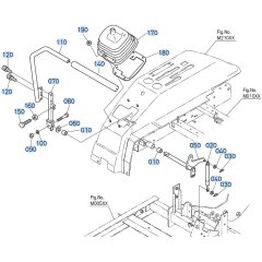 Speed Control Lever (RH) Assembly for Kubota ZD21 Zero-Turn Mower