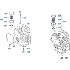 Transmission Case Assembly for Kubota ZD21 Zero-Turn Mower