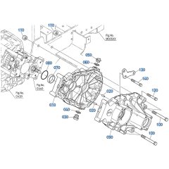 Rear Axle Case (LH) Assembly for Kubota ZD21 Zero-Turn Mower