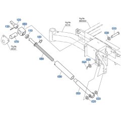 Lift Adjuster Assembly for Kubota ZD21 Zero-Turn Mower