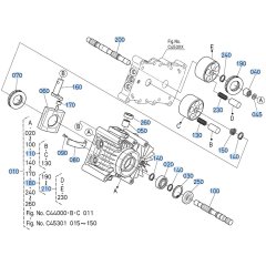 Hydrostatic Transmission Assembly for Kubota ZD21 Zero-Turn Mower