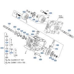 Hydrostatic Transmission Assembly -1 for Kubota ZD21 Zero-Turn Mower