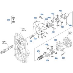 Universal Joint Assembly for Kubota ZD21 Zero-Turn Mower