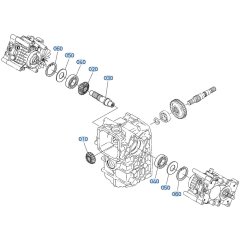 Joint Shaft Assembly for Kubota ZD28 Zero-Turn Mower