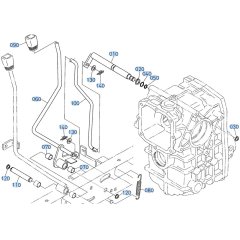 Gear Shaft Lever Assembly for Kubota ZD28 Zero-Turn Mower