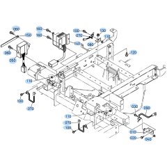 Electrical System Assembly for Kubota ZD28 Zero-Turn Mower