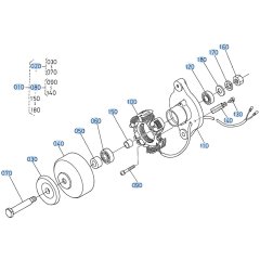 Dynamo Assembly for Kubota ZD28 Zero-Turn Mower