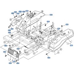 Fender Assembly for Kubota ZD28 Zero-Turn Mower