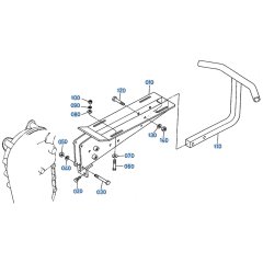 Front Frame Assembly for Kubota AD70 Tiller
