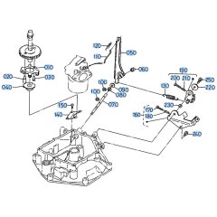Governor Assembly for Kubota AT25 Tiller