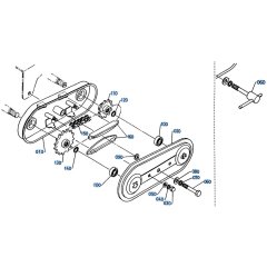 Chain Case Assembly for Kubota AT60 Tiller