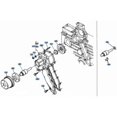 Water Pump Assembly for Kubota KH101 Mini Excavator