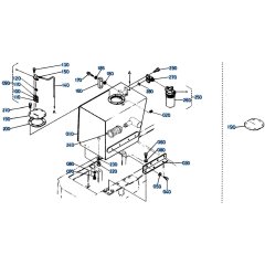 Oil Tank Assembly for Kubota KH151 Mini Excavator