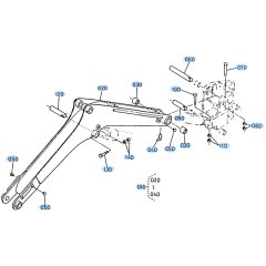 Boom Assembly for Kubota KH35