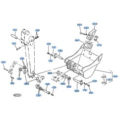 Bucket Assembly for Kubota KH35
