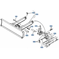 Dozer Assembly for Kubota KH51