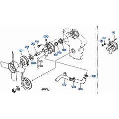 Water Pump for Kubota KH51