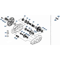 Drive Gear Assembly for Kubota KH51