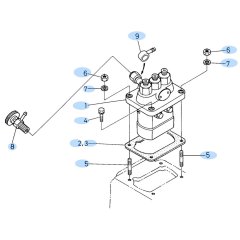 Injection Pump for Kubota KH60