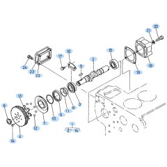 Camshaft Assembly for Kubota KH60