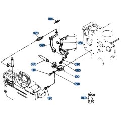Governor Assembly for Kubota KH61 Mini Excavator