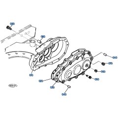Drive Gear Case Assembly for Kubota KH61 Mini Excavator
