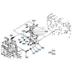 Governor Assembly for Kubota KH66 Mini Excavator