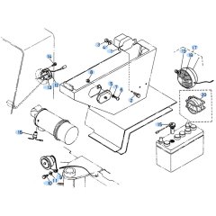 Electrical Assembly for Kubota KH90 Mini Excavator