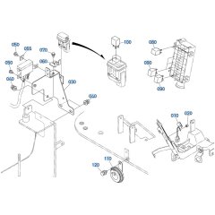 Relay Assembly for Kubota KX080-4s Mini Excavator